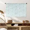 Patronen - Abstract - Driehoek - Geometrie Wandkleed katoen middel 269 -sfeer5