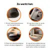 Zonsondergang - Duinen - Zee Inductie beschermer vinyl 3mm klein -zzzzzzz-td-werking