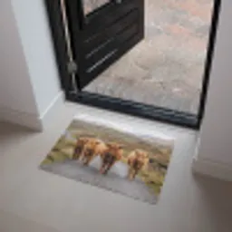 Schotse Hooglanders - Weg - Landschap - Kudde Deurmat klein -sfeer5
