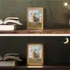 Schaap - Bloemen - Weide Light Box met kabel (Tafellamp) klein -sfeer3