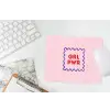 Grl pwr - Roze - Kader muismat rubber klein -witbureau