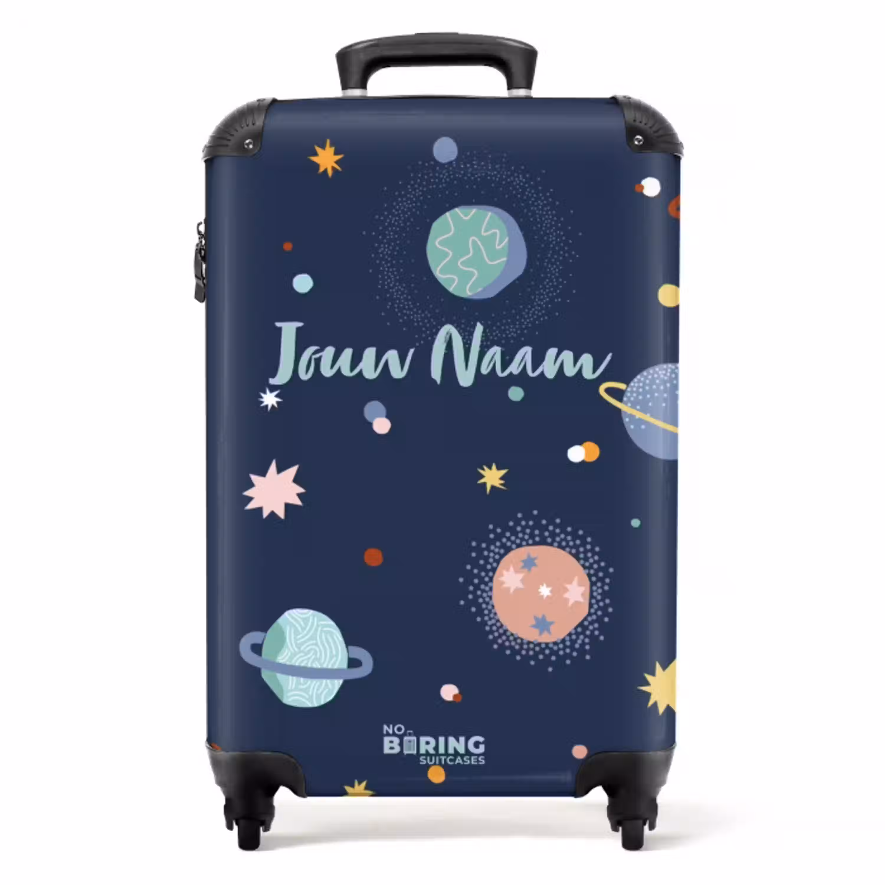 Kosmo karavaan NBS - Handbagage koffer - Kinderen Unisex middel -productfoto_recht