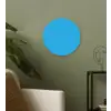 Blauw - Licht - Kleuren Wandcirkel kunststof plaat 5mm dik klein 188 -sfeer3