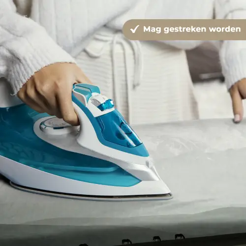 Grijs - Berg - Paarden Wandkleed katoen klein -sfeer9
