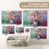 Bloemen - Kunst - Schilderij - Lente - Boeket plexiglas 5mm klein -sfeer7
