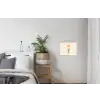 Minimalistisch - Schepijs - Hoorntje - Beige textielposter latten blank klein -woonkamer