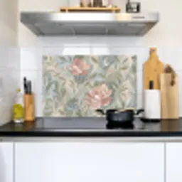 Elegant - Romantiek - Roze Inductie beschemer met haakjes klein -sfeer2