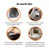 Zee - Sfeer - Mozaïek - Multi Inductie beschermer vinyl 3mm klein 276 -zzzzzzz-td-werking