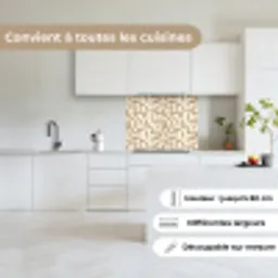 Modern - Abstract - Beige keuken achterwand 2 middel 865 -sfeer4_FR