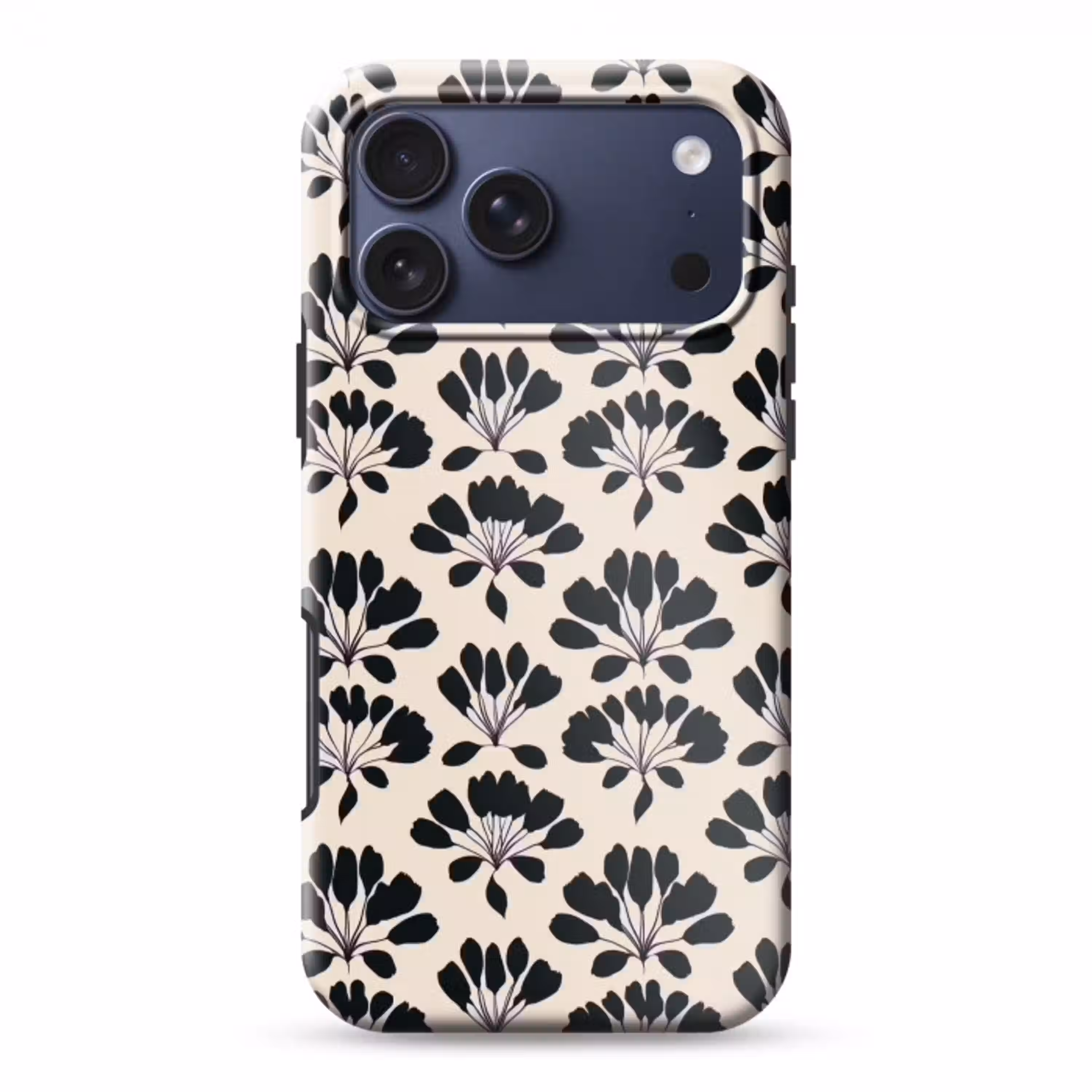 Abstract - Patroon - Zwart Toughcase MagSafe Apple iPhone 17 Pro Max klein 1019 -3d
