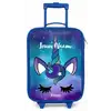 Paarse eenhoorn Kinderkoffer - Blauw klein -zz3dotto