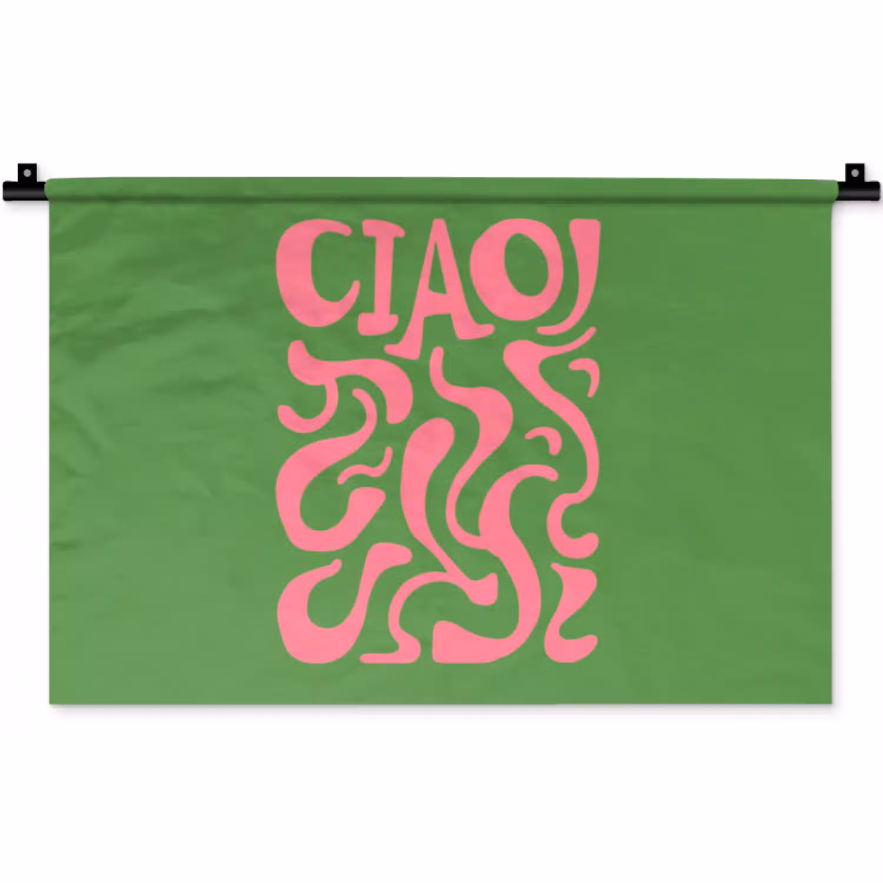 Abstract - Roze - Ciao - Vormen Wandkleed katoen klein -zz3d