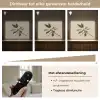 Tak - Groene Bladeren - Vruchten Light Box met batterij (Wandlamp) middel -USP_dimbaarNL