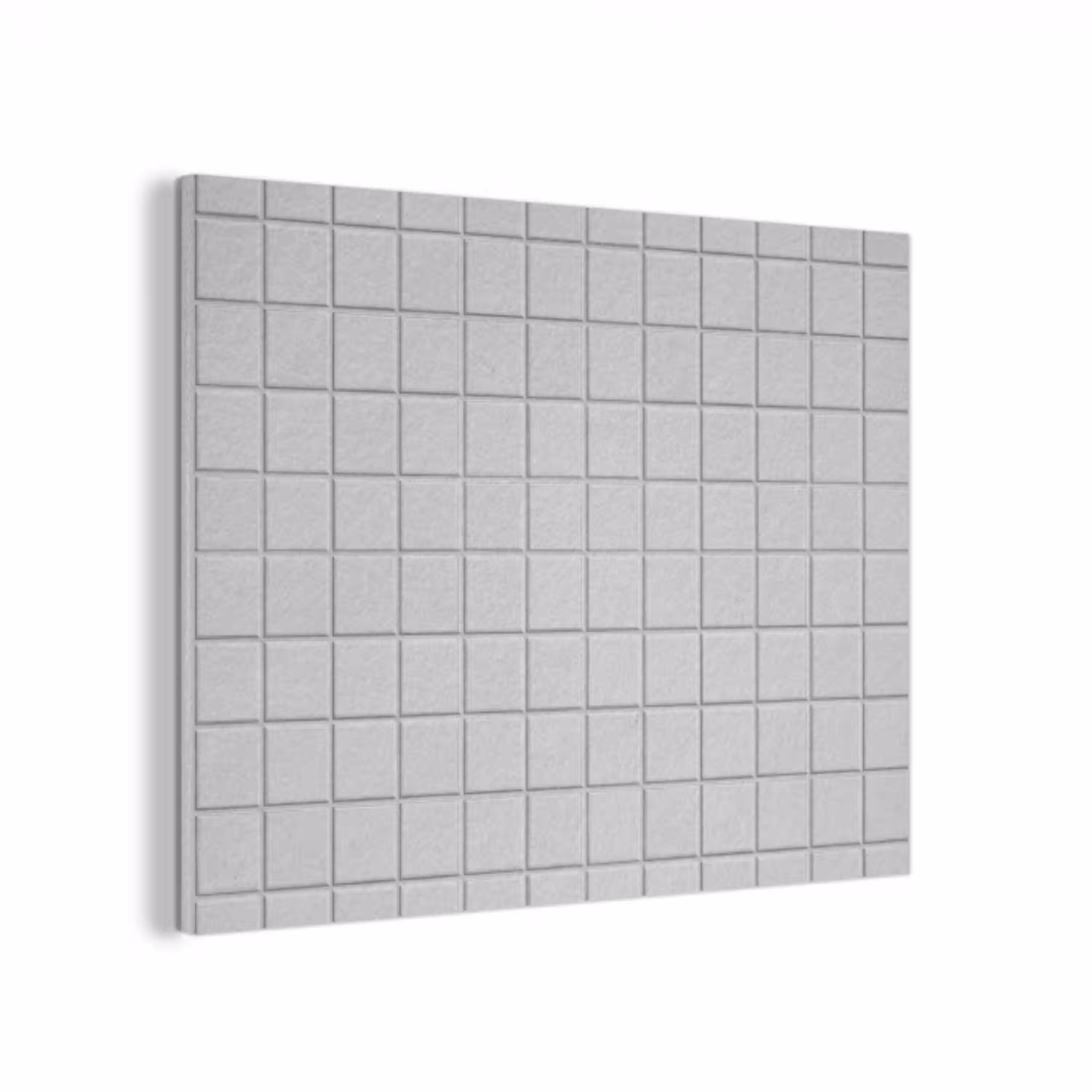 Patroon - Tegels - Licht - Grijs PET vilt klein 837 -3d