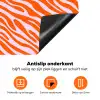 Strepen - Dynamisch - Oranje Inductie beschermer vinyl 3mm klein 276 -zzzzzzz-td-onderkant