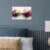 Dynamisch - Abstract - Kleurrijk - Zwart poster papier klein -sfeer2