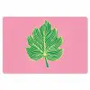 Blad - Groen - Illustratie - Minimalistisch Placemat vinyl groot -zzsfeer1_Kitchenyeah-website