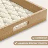 Klassiek - Art - Beige Dienblad Rechthoek middel 911 -USP_HandgreepNL