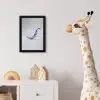 Chilipeper - Keramiek - Blauw fotolijst zwart zonder passe partout klein -usfeer4_kinderkamer