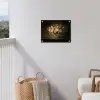 Glazen - Bloemen - Boeket - Kleuren tuinposter los doek klein -sfeer8