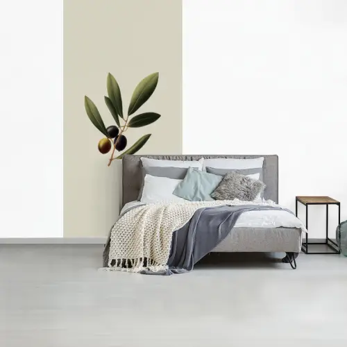 Olijftak - Donkergroen - Olijven fotobehang vinyl groot -slaapkamer