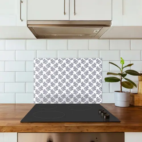 Oceaan - Koraal - Blauw - Wit keuken achterwand spatscherm klein 900 -sfeer2