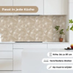 Organisch - Textuur - Beige keuken achterwand 2 middel 871 -sfeer4_DE