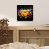 Spaghetti - Graffiti - Verf - Kleurrijk - Eten - Modern plexiglas 5mm klein -sfeer4