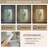 Hagedis - Blad - Nerven - Groen Light Box met kabel (Tafellamp) klein -USP_lichtkleurNL