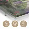 Doorkijk - Tuinboog - Bloemen - Natuur - Pad plexiglas 5mm klein -sfeer2