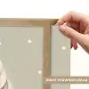 Eenhoorn - Wit - Stippen Light Box met batterij (Wandlamp kind) middel -USP_websiteprintNL