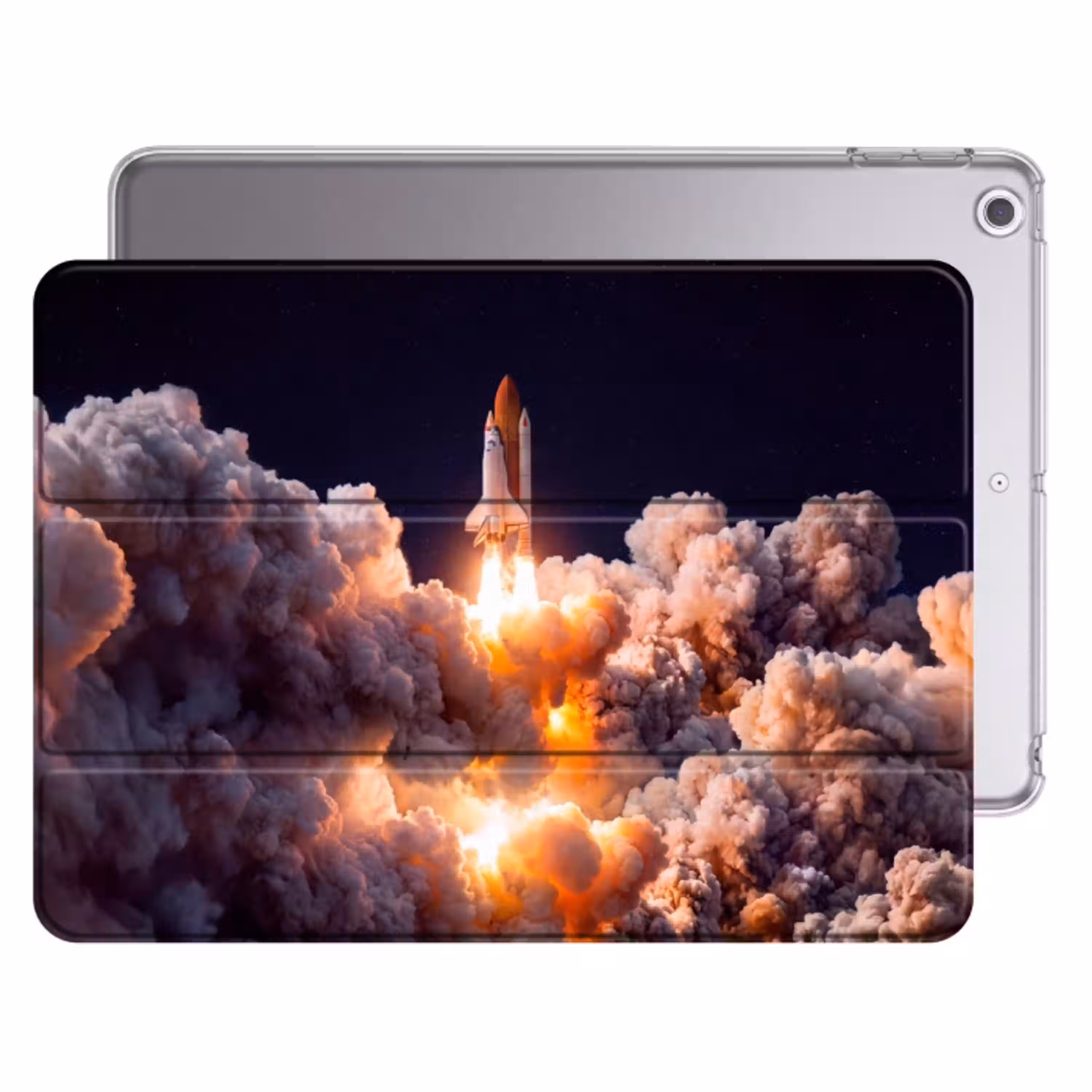 Ruimtevaartuig - Lancering - Sterren Apple iPad 2017 middel -threedimensional_3d_global