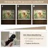 Pony - Bruin - Cartoon - Vlinders Light Box met batterij (Wandlamp kind) middel -USP_dimbaarNL