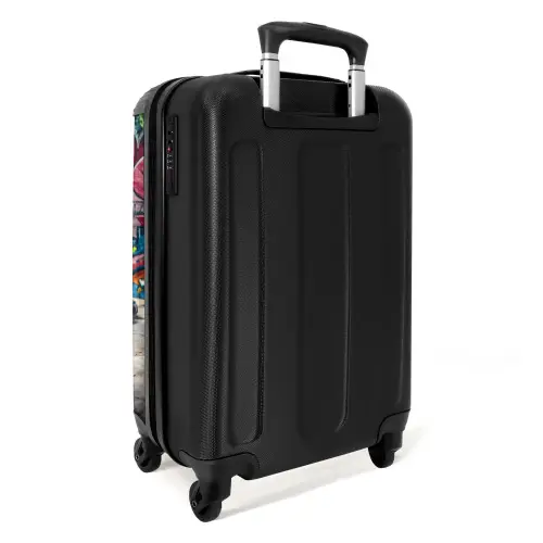 Skater schildpad Koffer - NBS - Handbagage middel -achterkant
