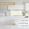 Patroon - Bloemen - Beige keuken achterwand 2 middel 871 -sfeer4_NL