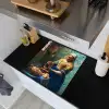 Melkmeisje - Amandelbloesem - Van Gogh - Vermeer - Schilderij - Oude meesters Inductie beschemer met haakjes middel -sfeer1