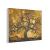 Boom - Levensboom - Abstract - Goud PET vilt klein -3d