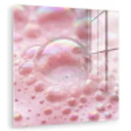 Schuim - Structuur - Roze plexiglas 5mm klein -zzzproduct_nieuw
