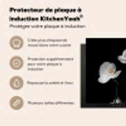 Nachtelijke Orchidee Elegance Inductie beschermer vinyl 3mm middel -usfeer2_FR
