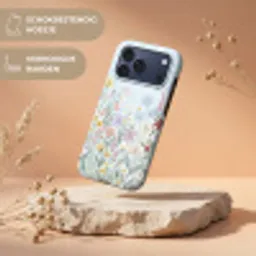 Weidebloemen - Illustratie - Kleurrijk Toughcase MagSafe Apple iPhone 17 Pro Max klein -USP_RandenV_NL