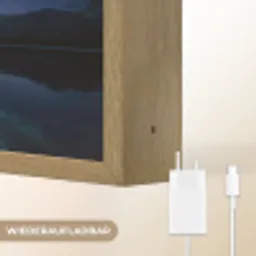 Noorderlicht - Kleurrijk - Bergmeer Light Box met batterij (Wandlamp) middel -USP_websiteoplaadbaarDE