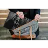 Bokshandschoenen - Muur - Duister - Zwart laptophoes neopreen klein -tas