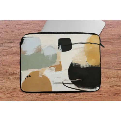 Paint - Abstract - Kleuren laptophoes neopreen klein -tafel