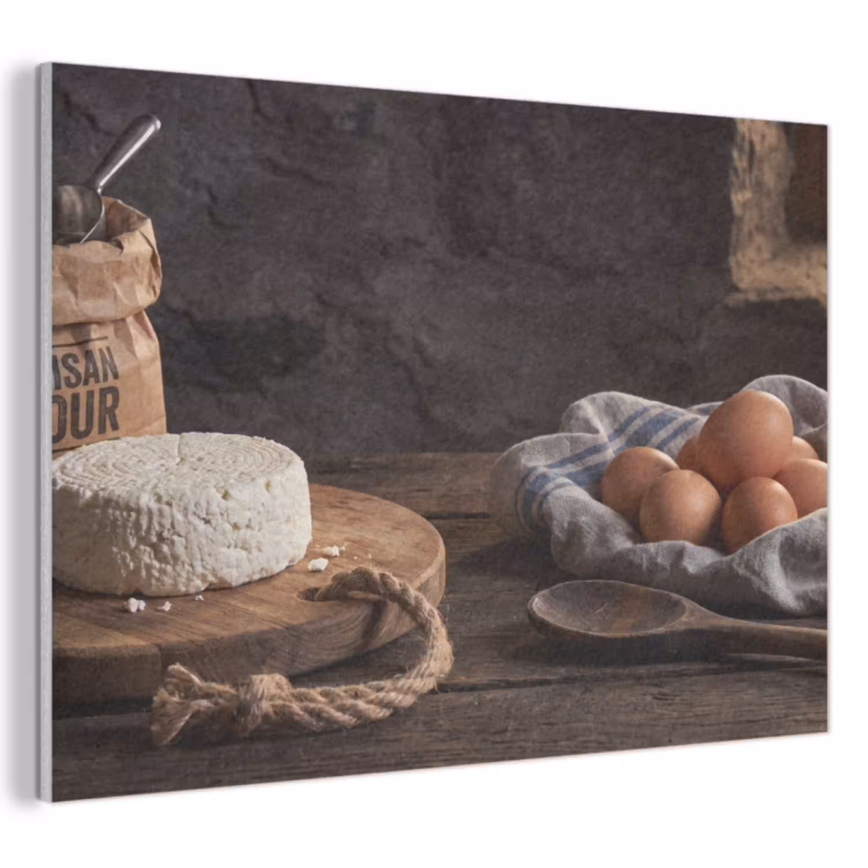 Meel - Eieren - Eten PET vilt klein -3d