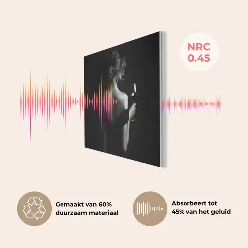 Vrouw - Wijn - Jurk PET vilt klein -USP_NL