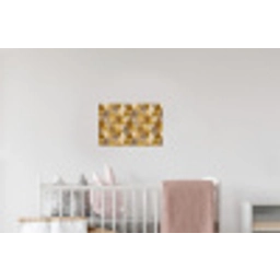 Geometrisch - Driehoek - Goud Muursticker klein 286 -kinderkamer