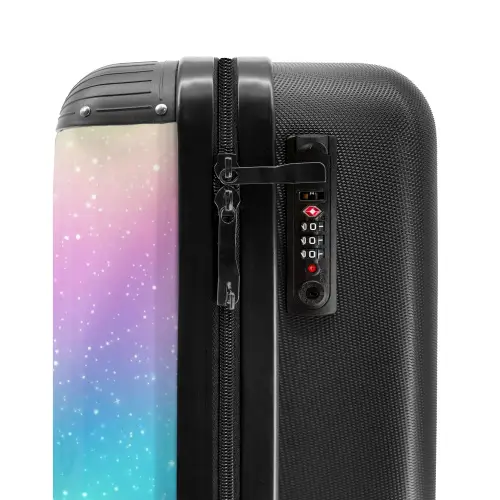 Kinderkoffer - Glittering galaxy NBS - Handbagage koffer - Kinderen Unisex middel -slot