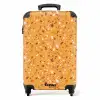 Terrazzo patroon veelkleurig geel NBS - Handbagage koffer - Volwassenen Unisex middel -productfoto_recht