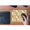 Vloeibaar - Druppels - Goud muismat rubber klein 262 -toetsenbord