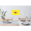 Fruit - Watermeloen - Geel Muursticker klein -eettafel